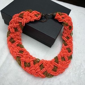 Orange necklace